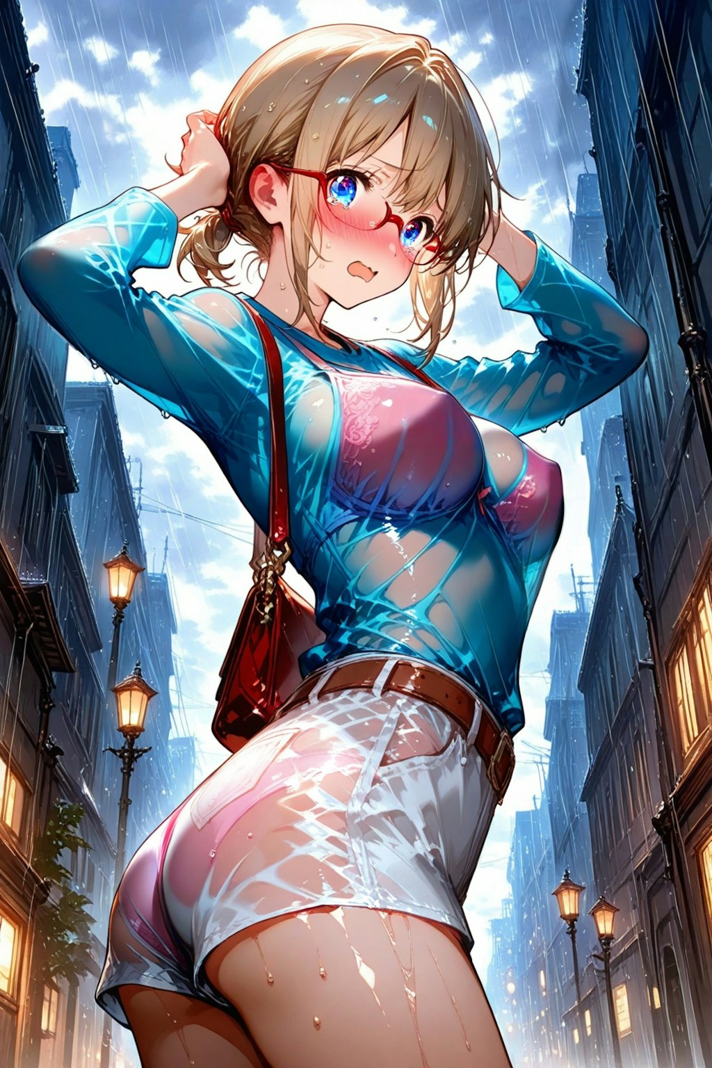 街中10 雨
