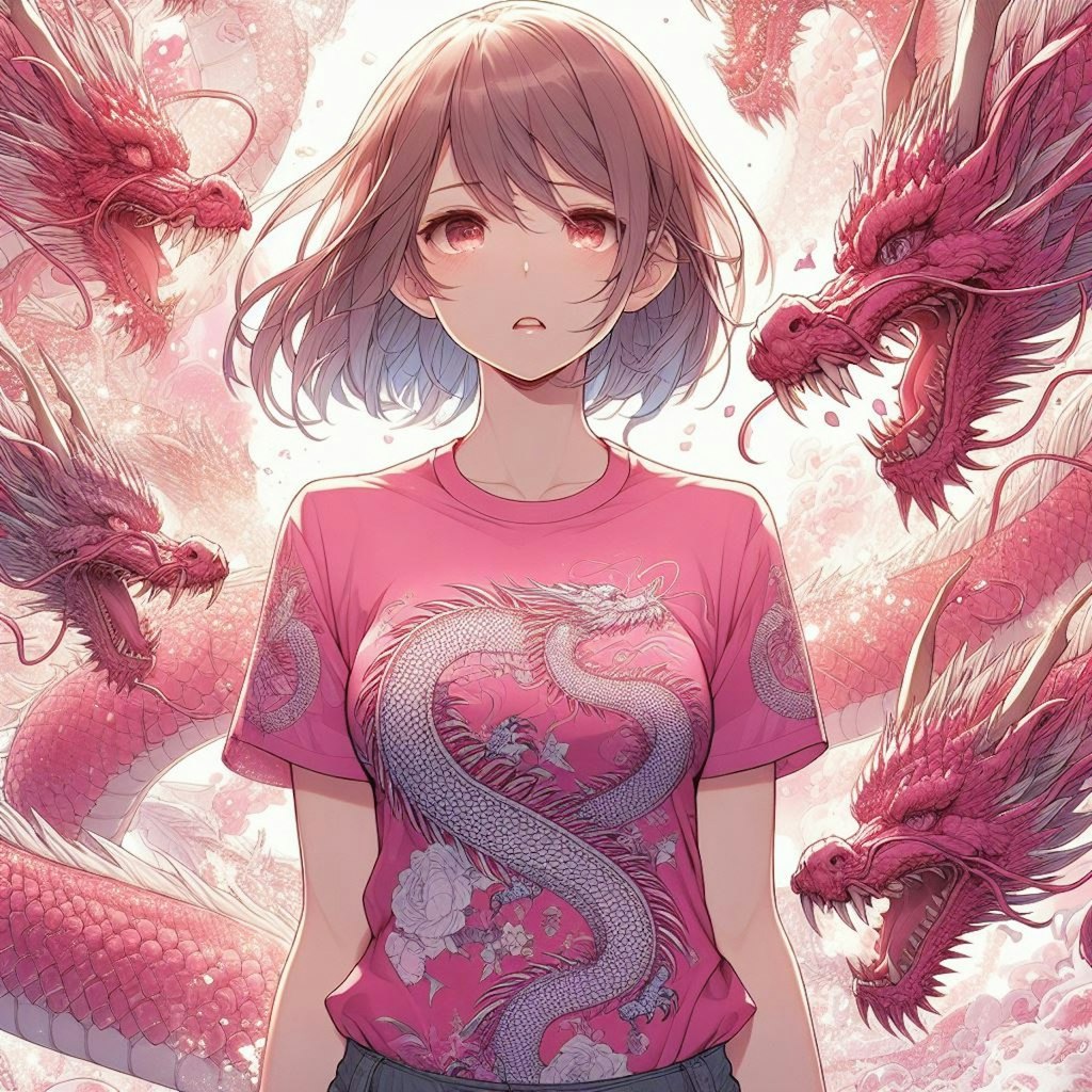 龍に求婚されやすくなる辰年Tシャツ！限定5種新発売！