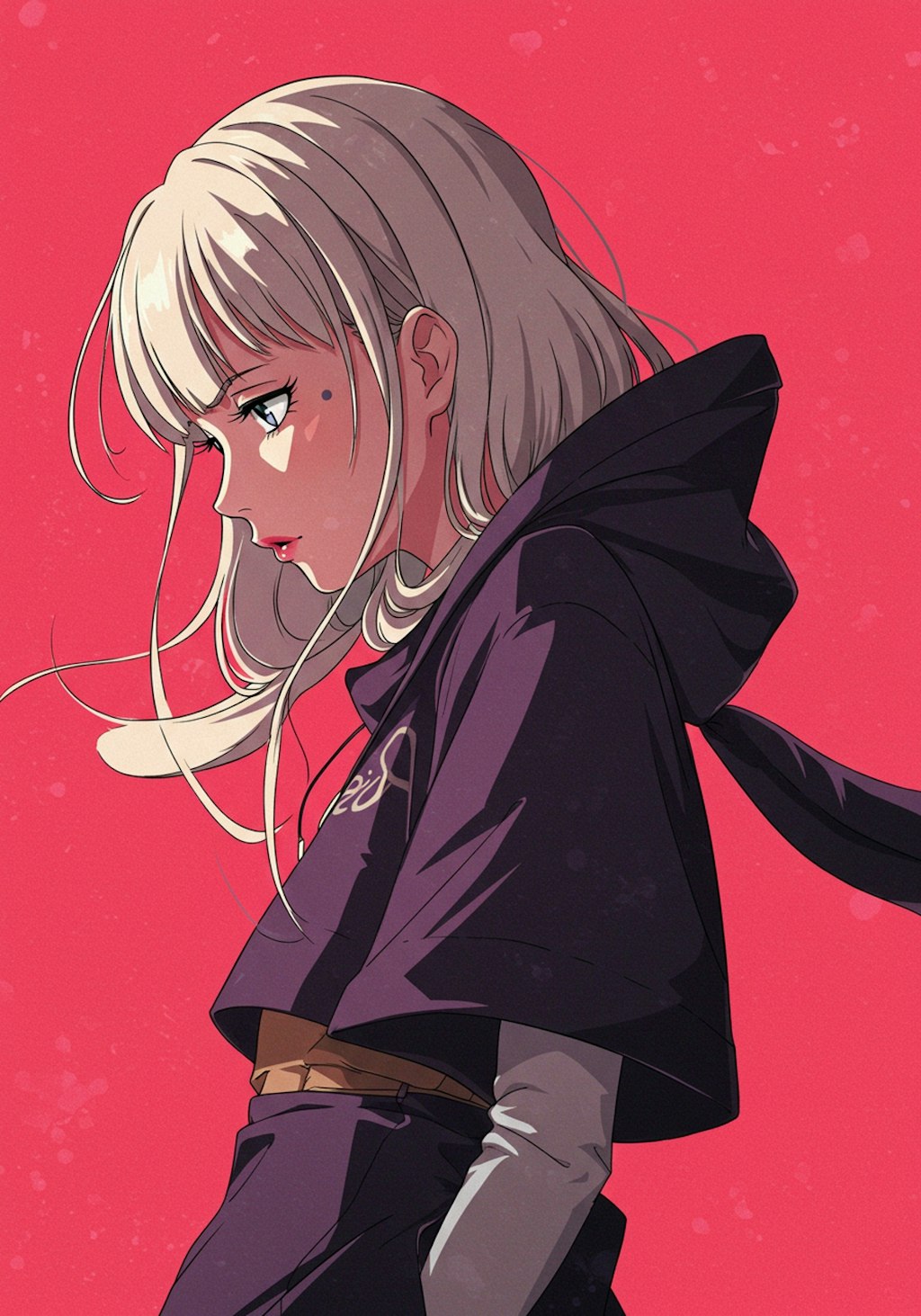 涙ぼくろの少女