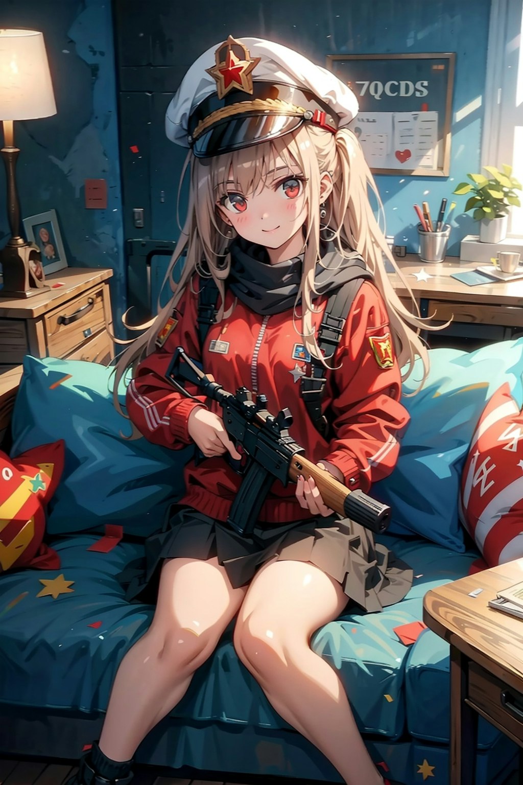 少女と銃、色々