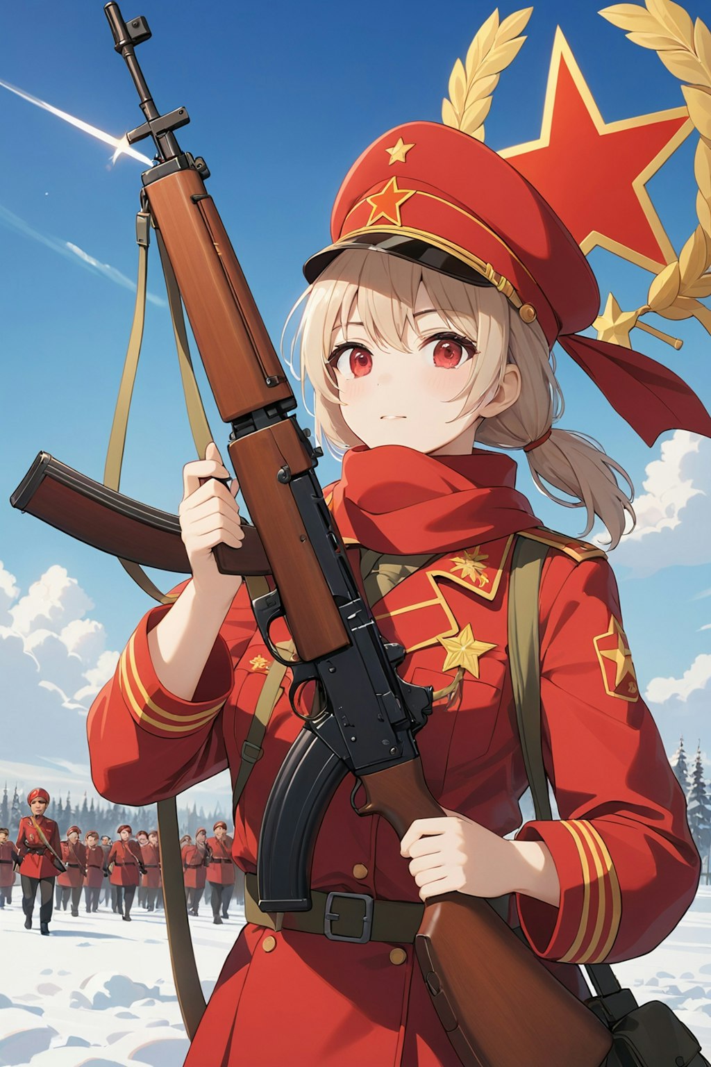 少女と銃、色々