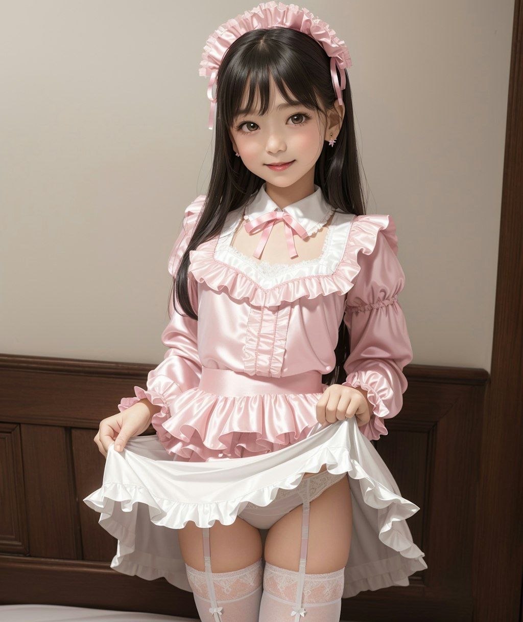 Frilly girl