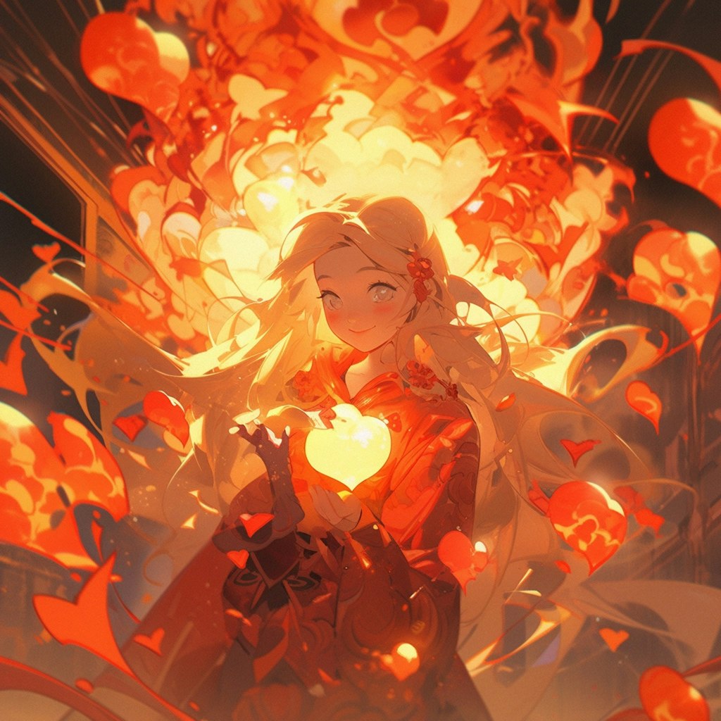 Flame bloom