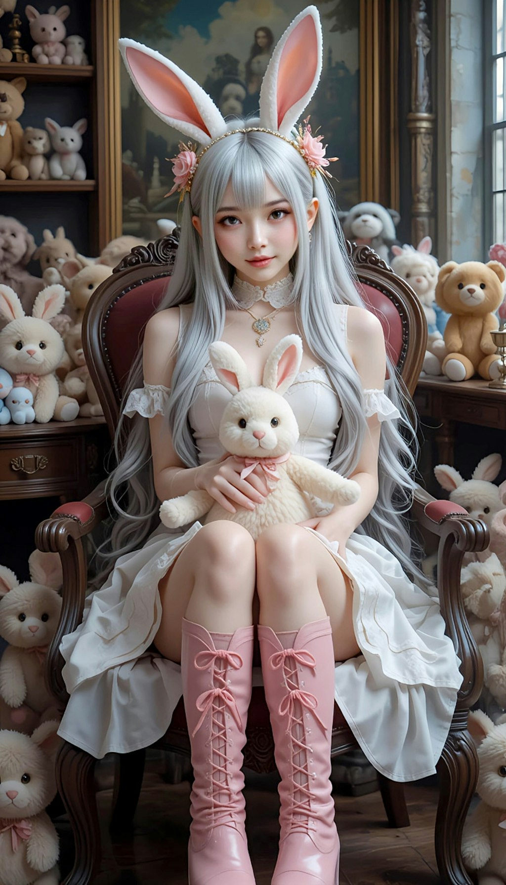 うさ耳の君