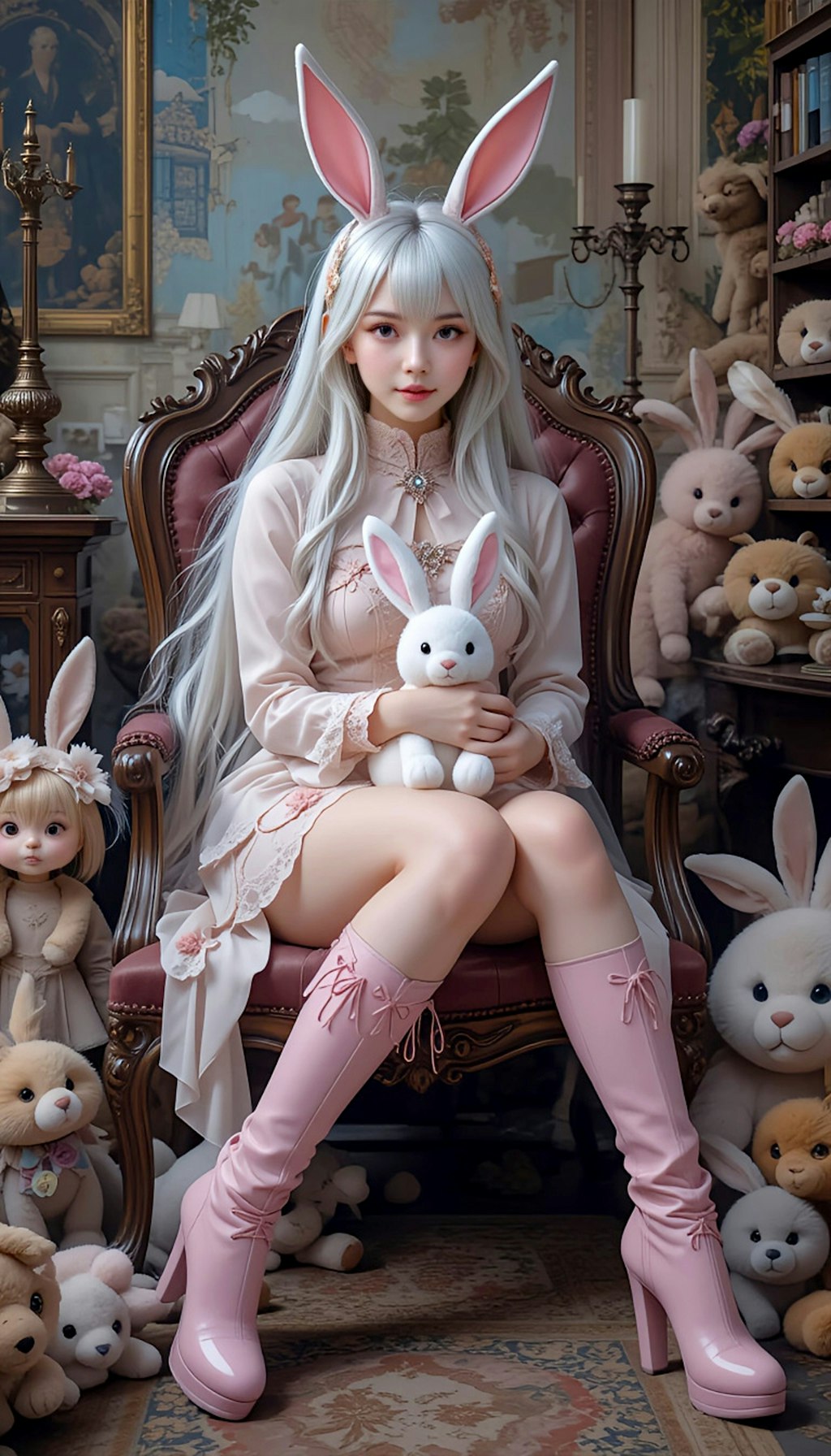 うさ耳の君