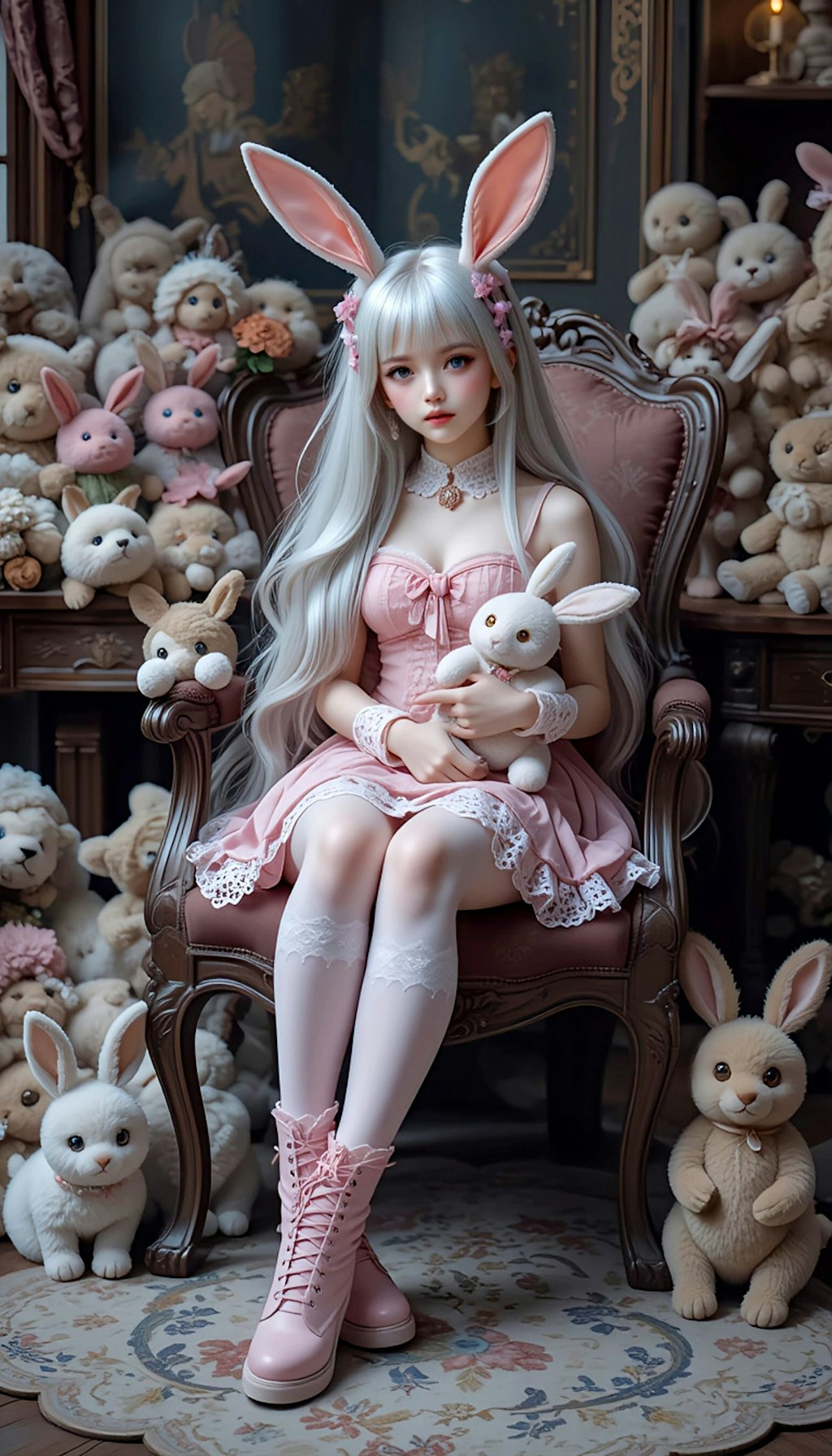 うさ耳の君