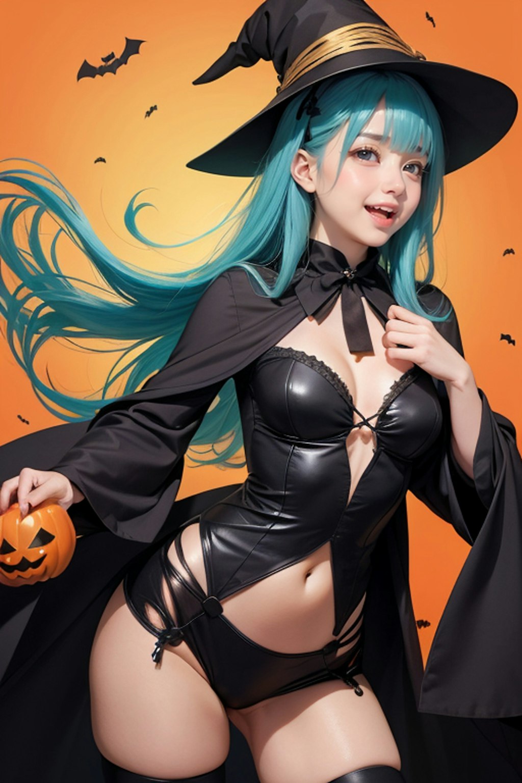 ハロウィンコスプレ アクア2