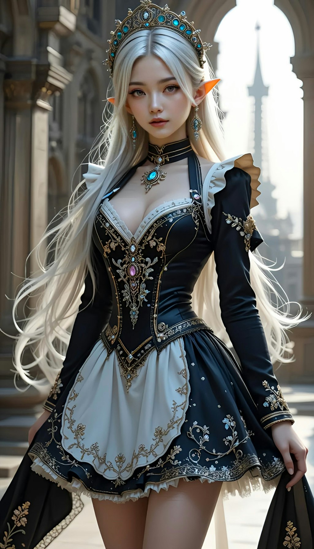 エルフメイドの君