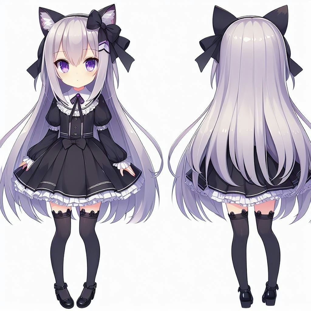 新しいオリジナルロボ娘のシルキちゃん