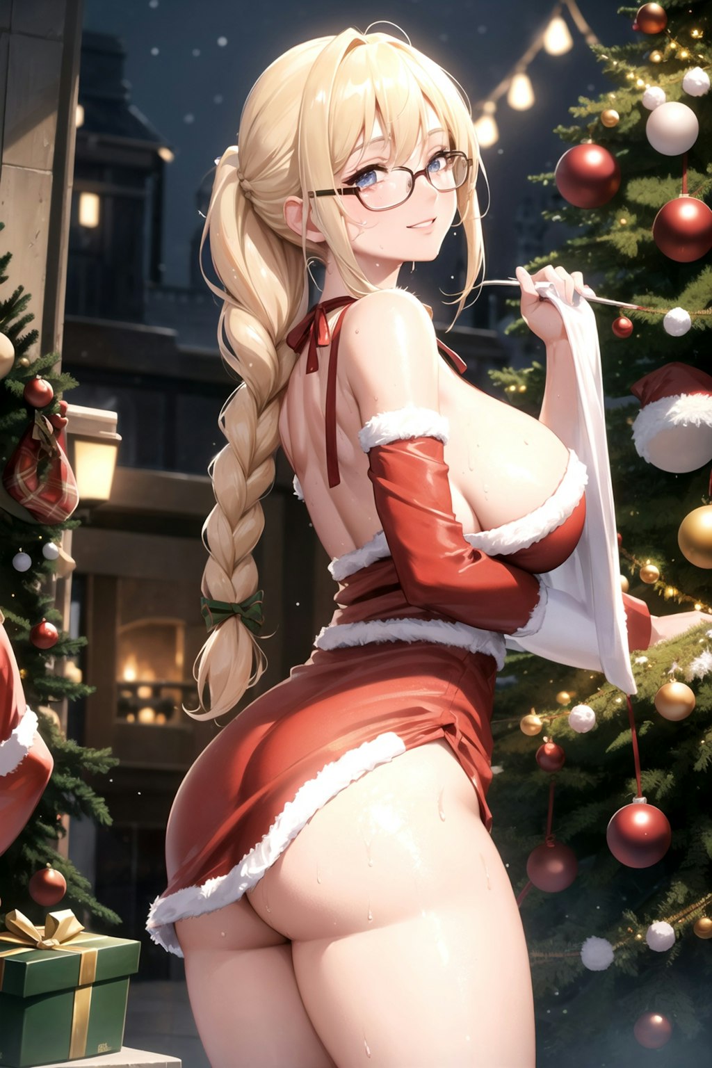 クリスマスコスプレ作成中