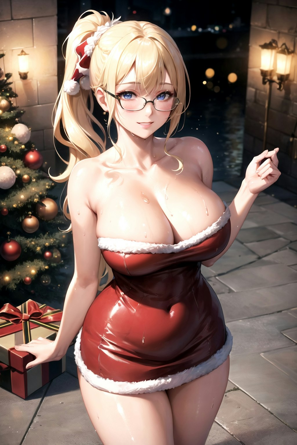 クリスマスコスプレ作成中