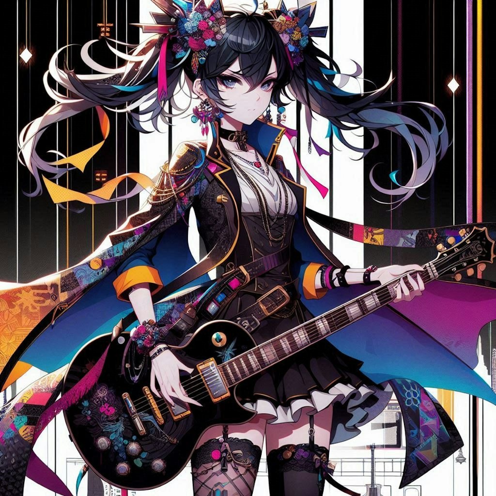 Noble Punk Guitarist