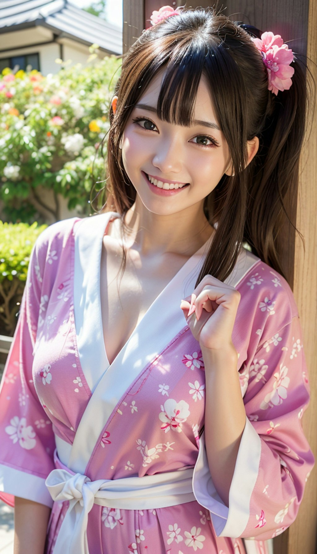 きれかわ浴衣美人お姉さん