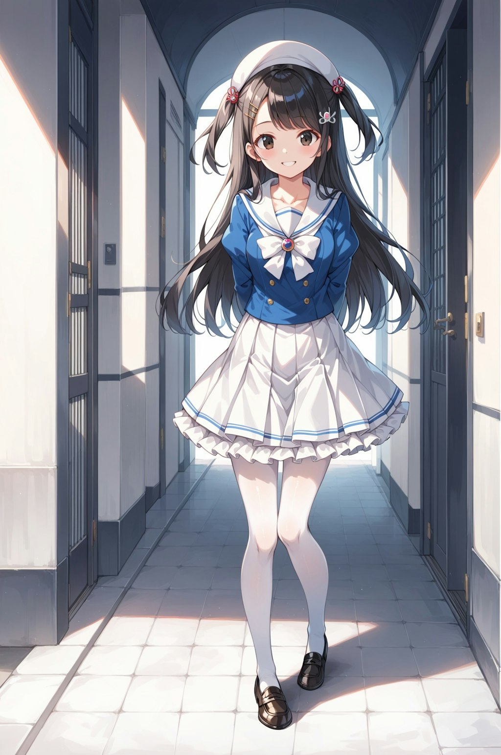 セーラーハットお嬢様②