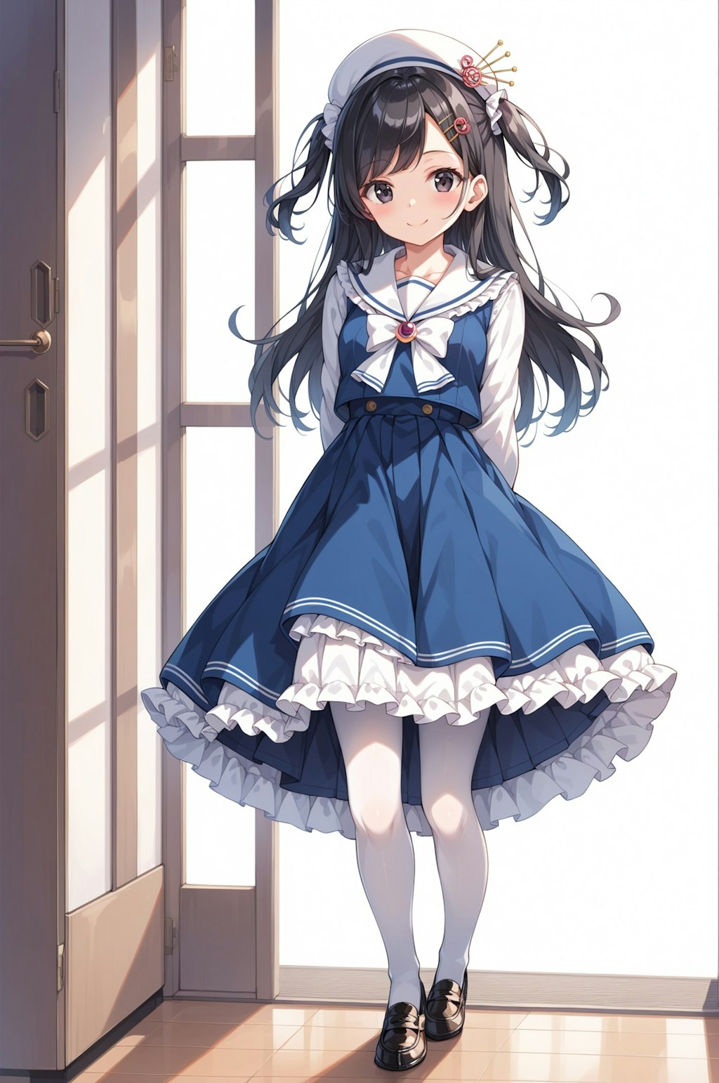 セーラーハットお嬢様②