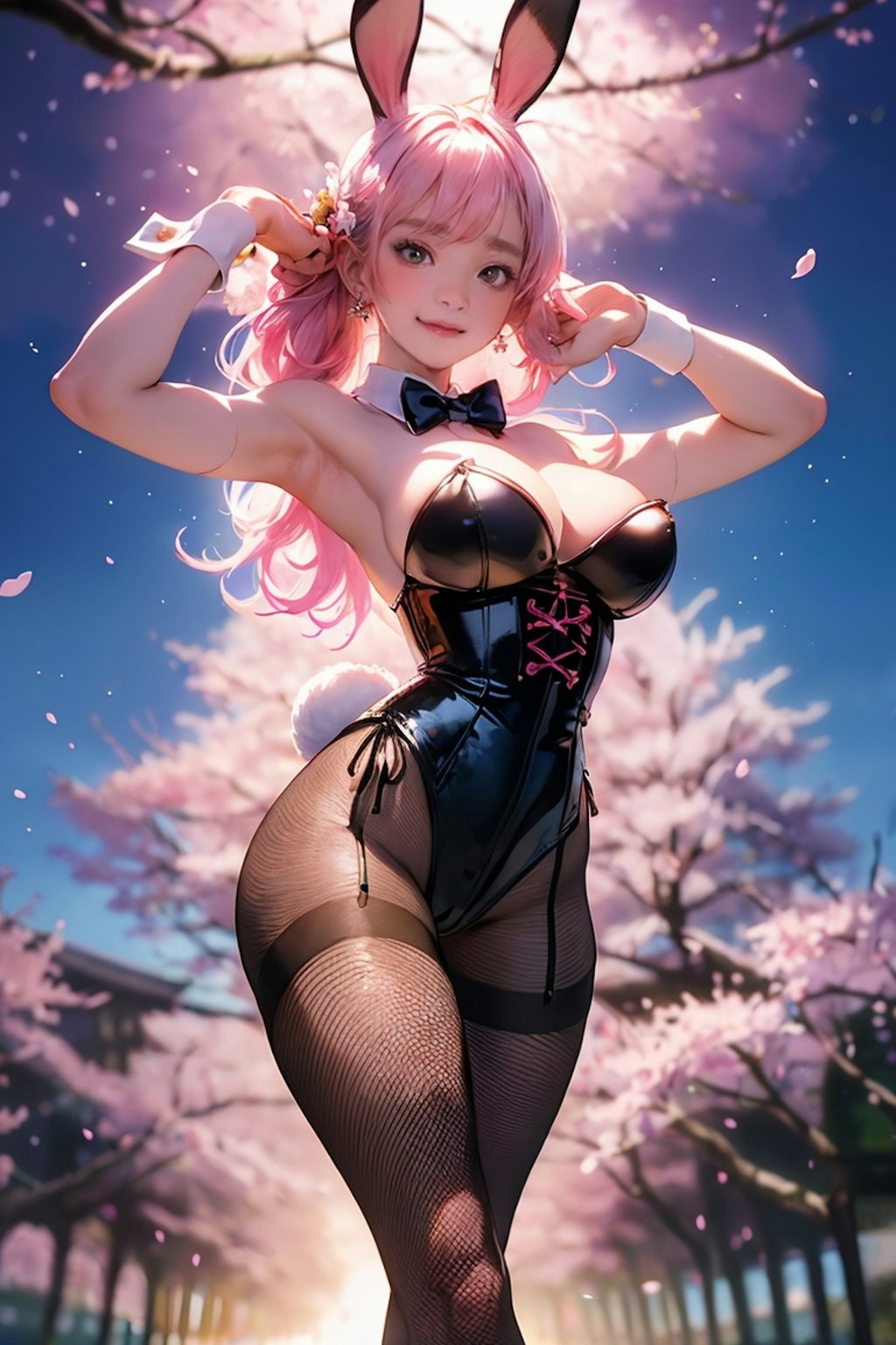 Cherry blossom Bunny Girl