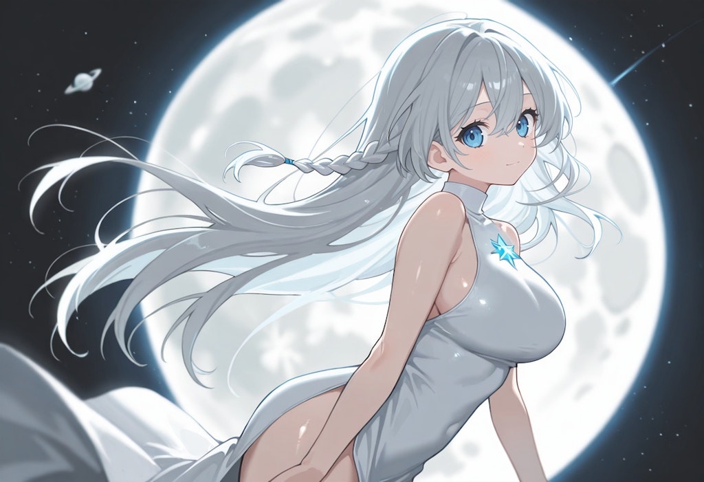 銀髪ちゃん・The Moon Is a Harsh Mistress