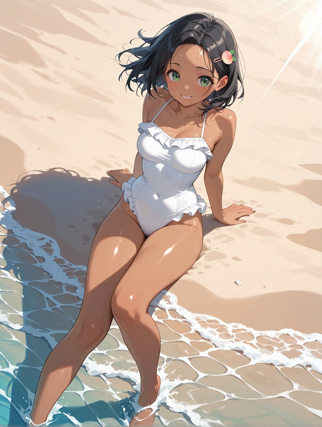 フルーツ娘３と白い水着＃１
