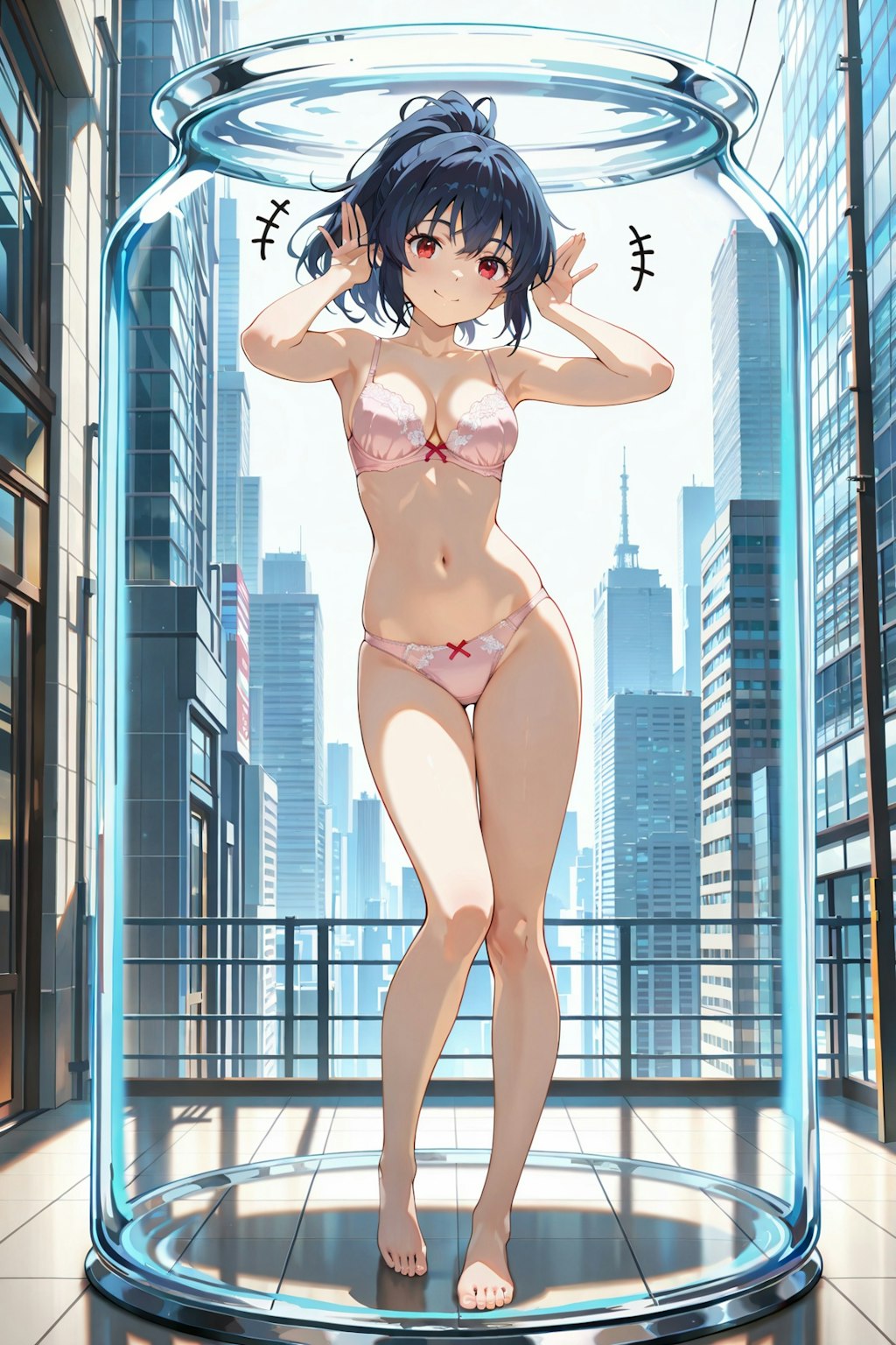 瓶詰め下着姿撮影会 Y707