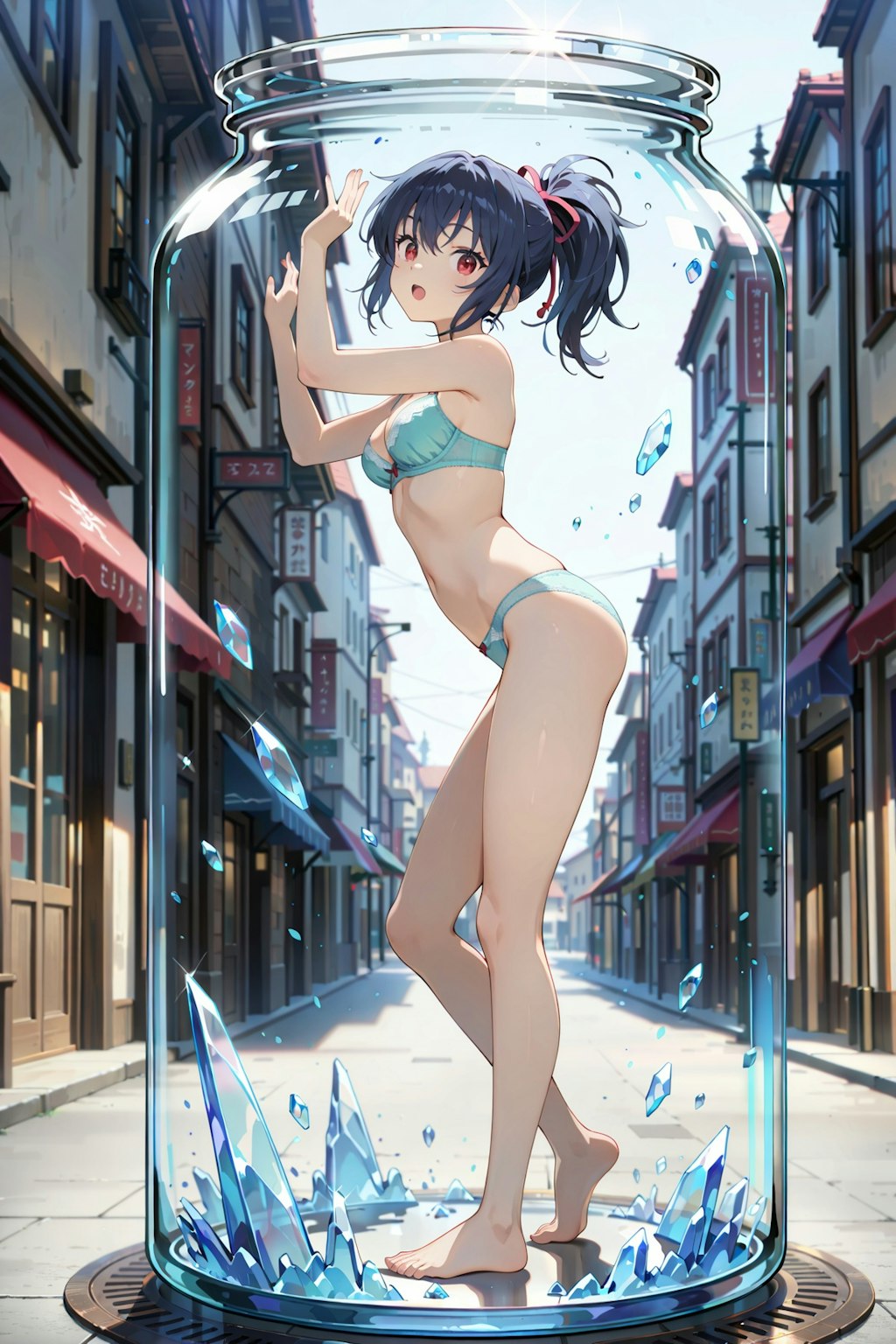 瓶詰め下着姿撮影会 Y707