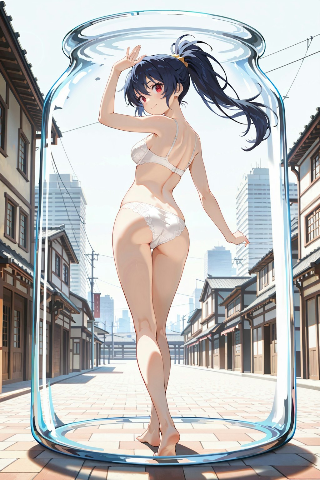 瓶詰め下着姿撮影会 Y707