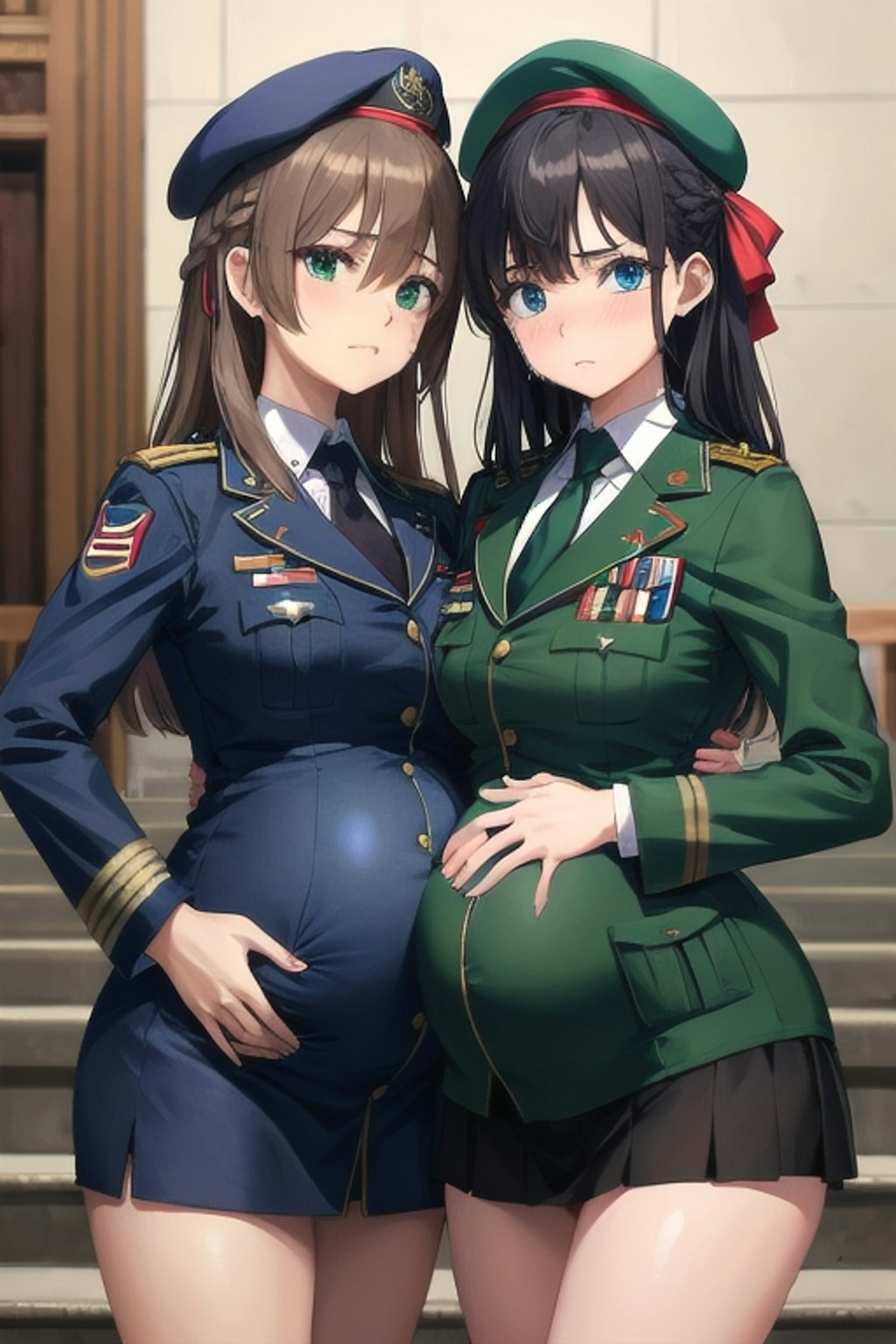 女軍人