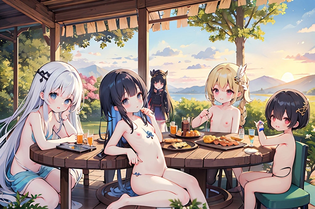 少女のお茶会