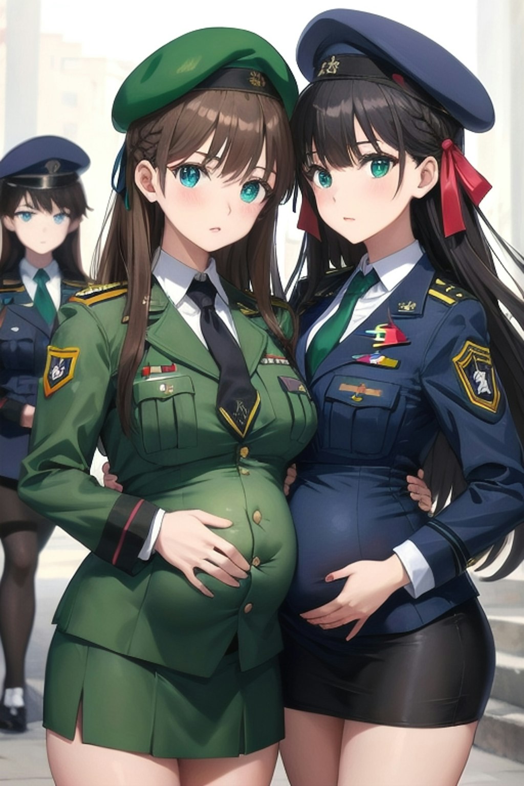 女軍人