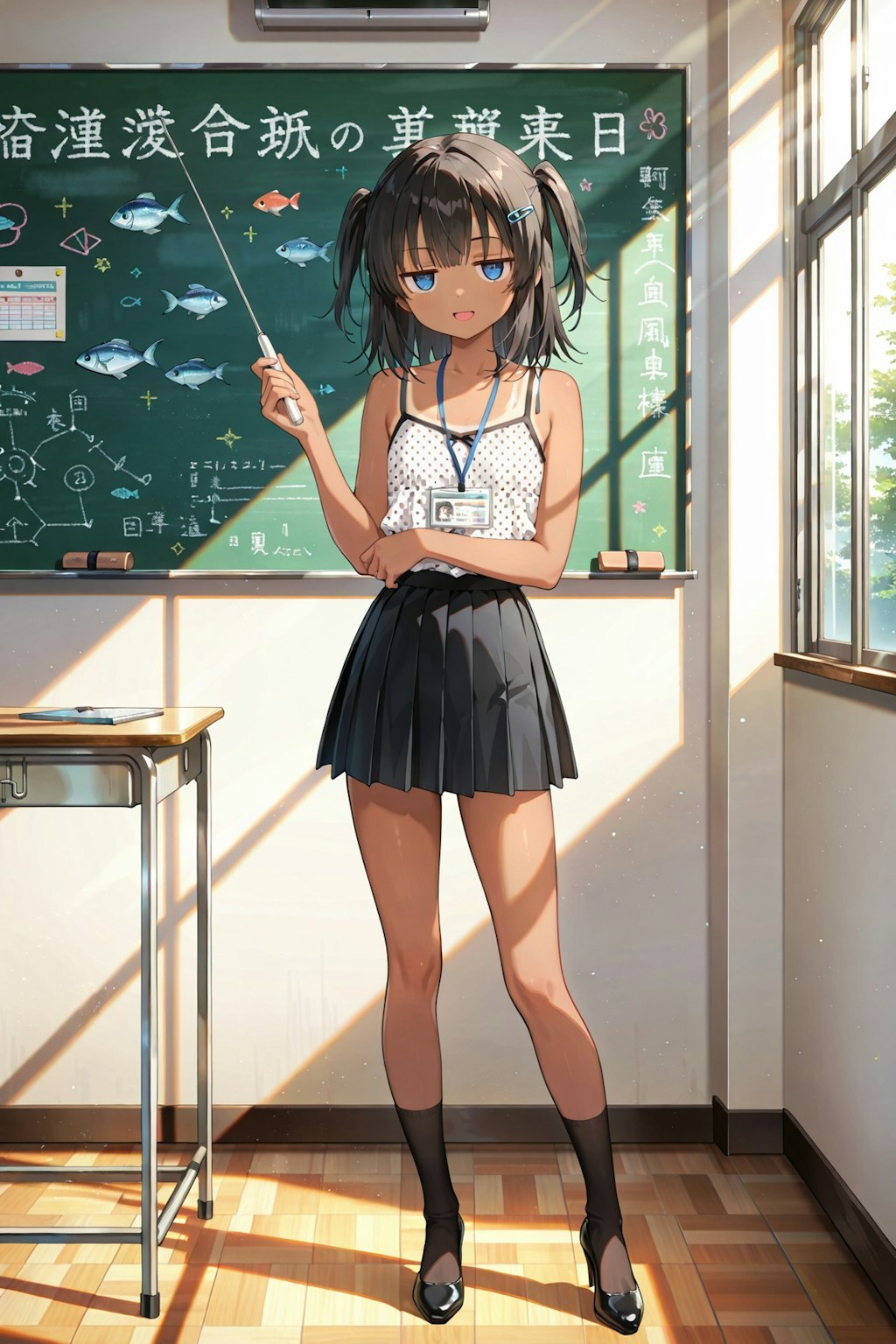 こなつ先生教壇に立つ！！