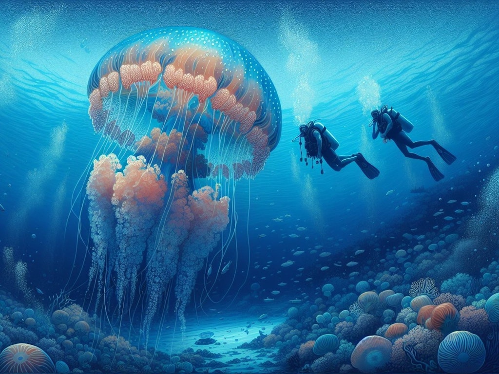 潜水 03「クラゲ」(7枚)