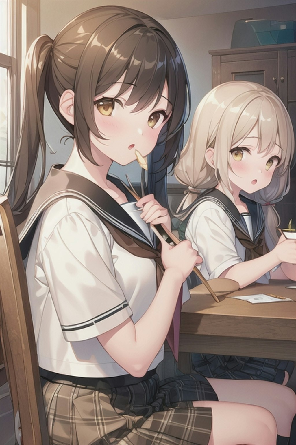 2人の女の子