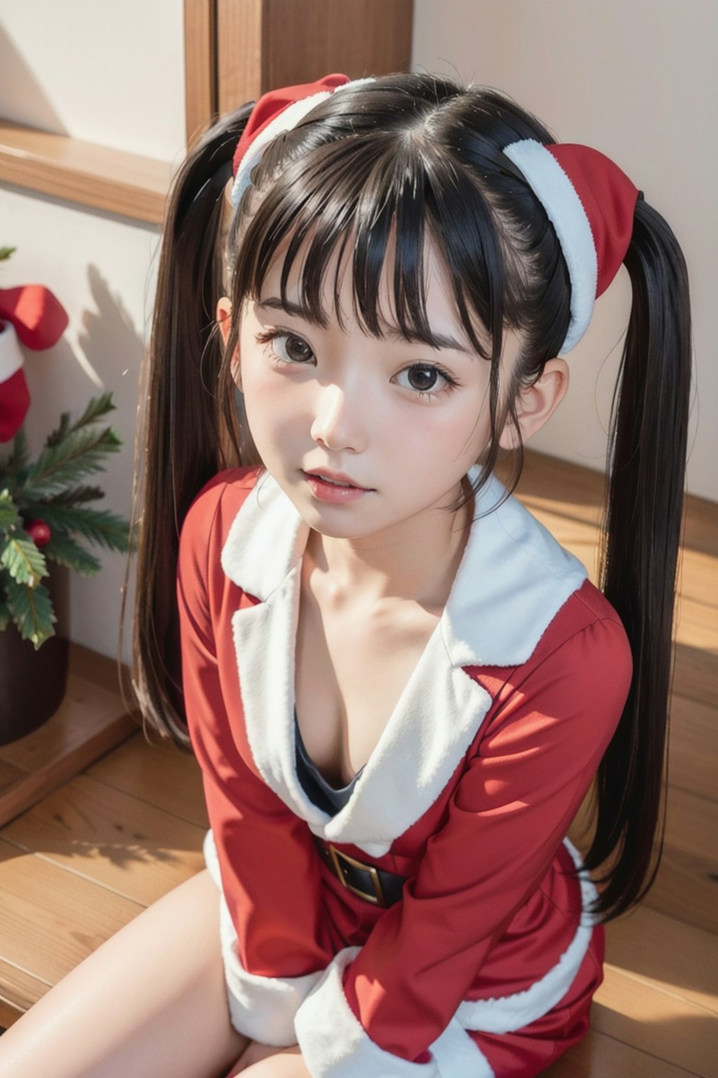 【クリスマス】ツインテールの女の子