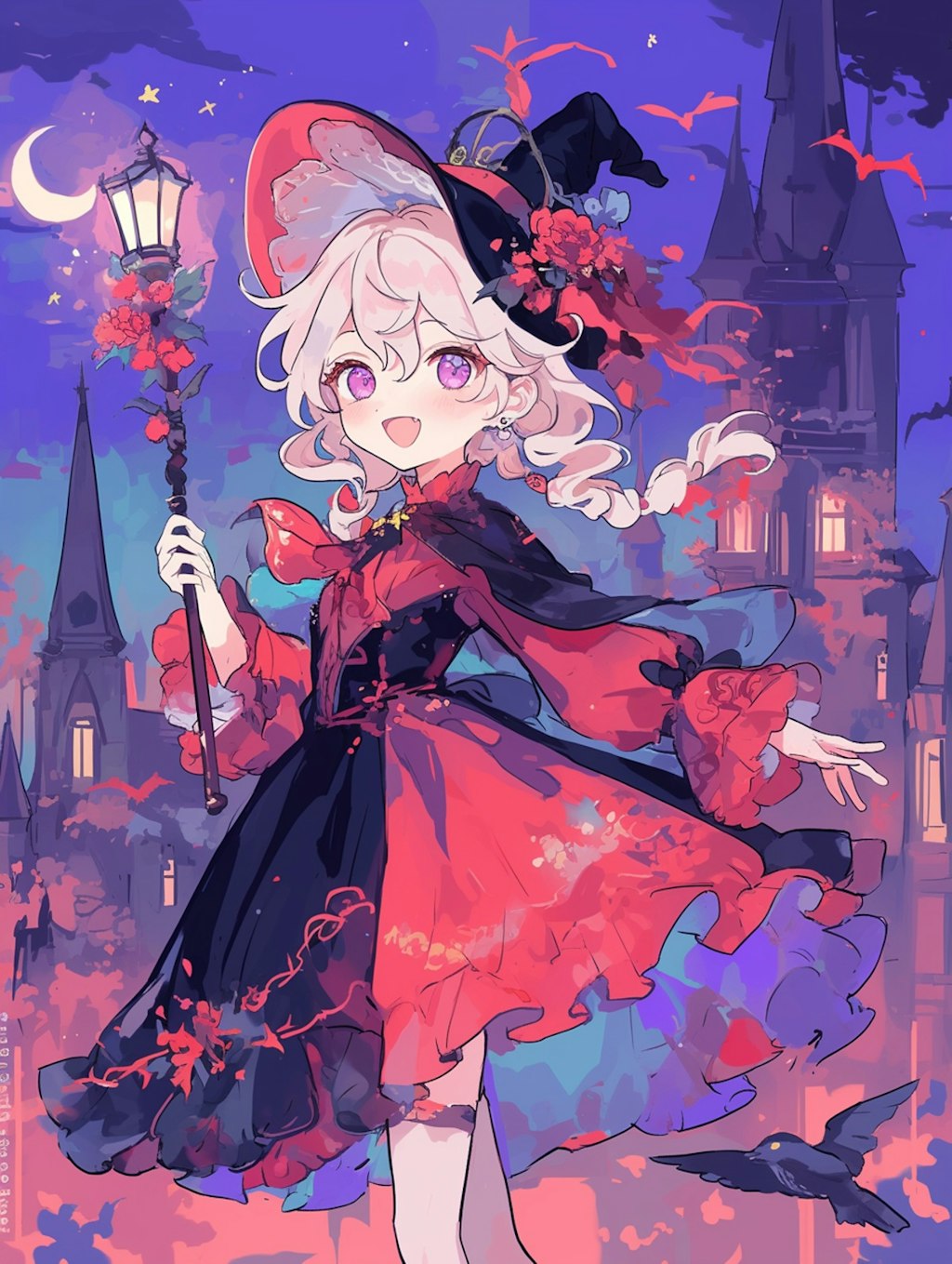 ハロウィンの魔女