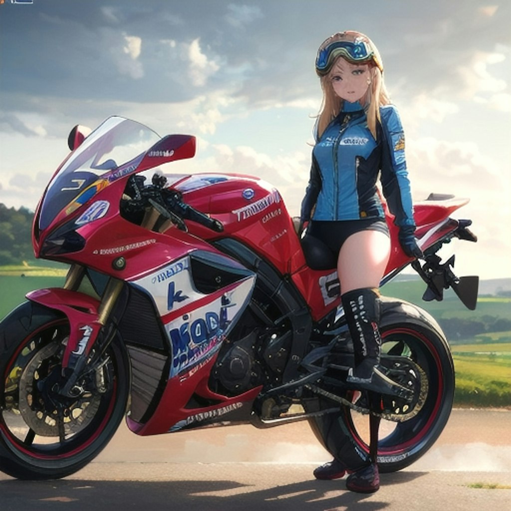 バイク好きな彼女