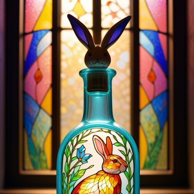 rabbit bottle