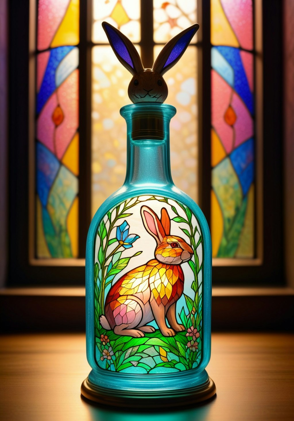 rabbit bottle