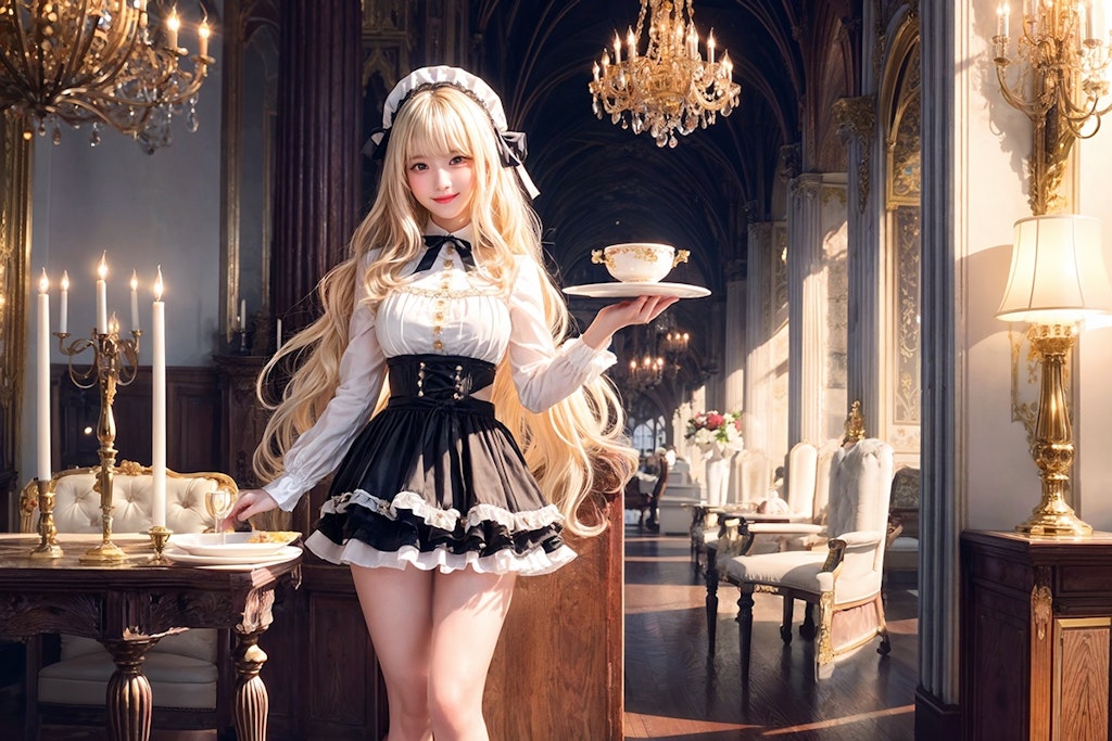 メイドの休息