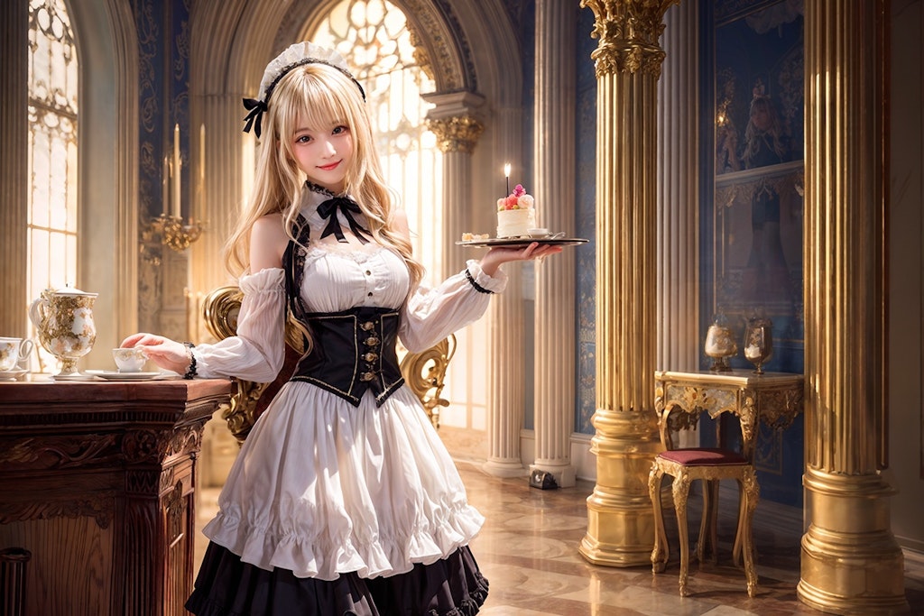 メイドの休息