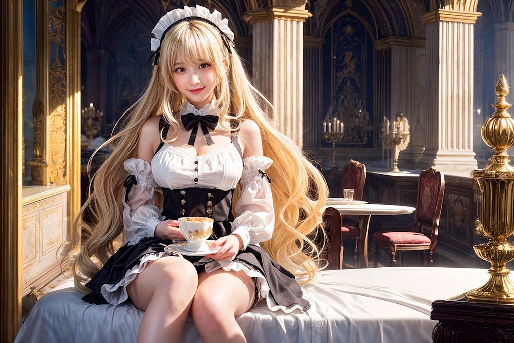 メイドの休息