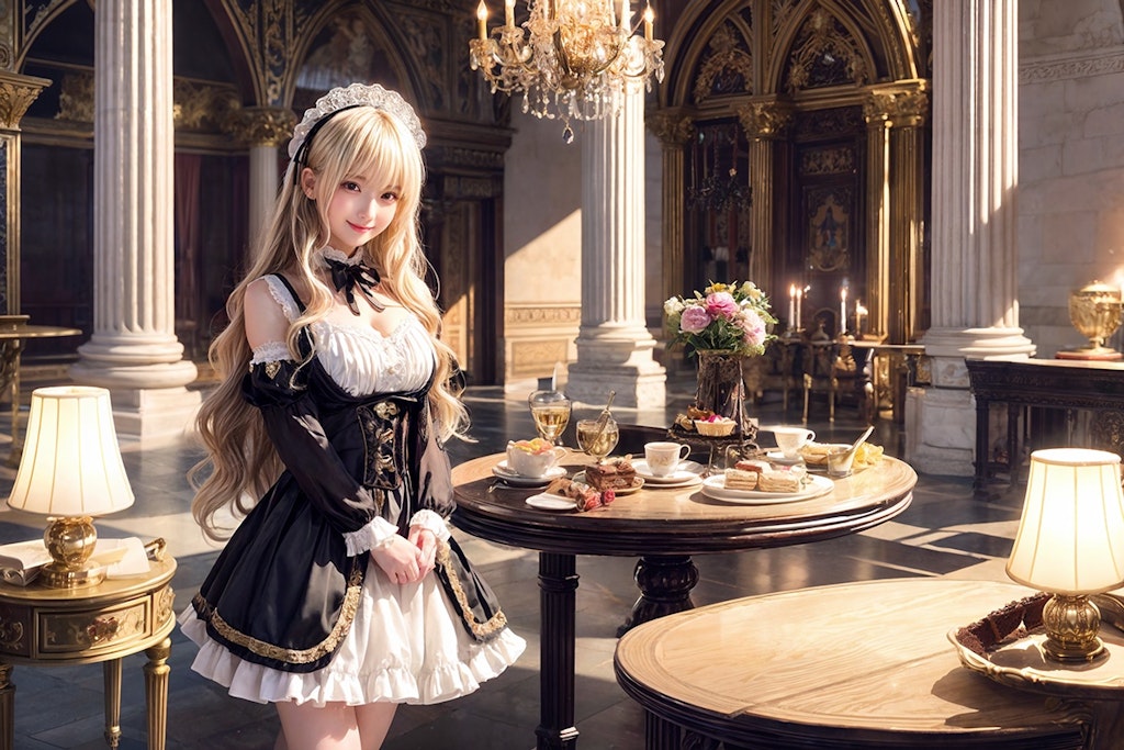メイドの休息