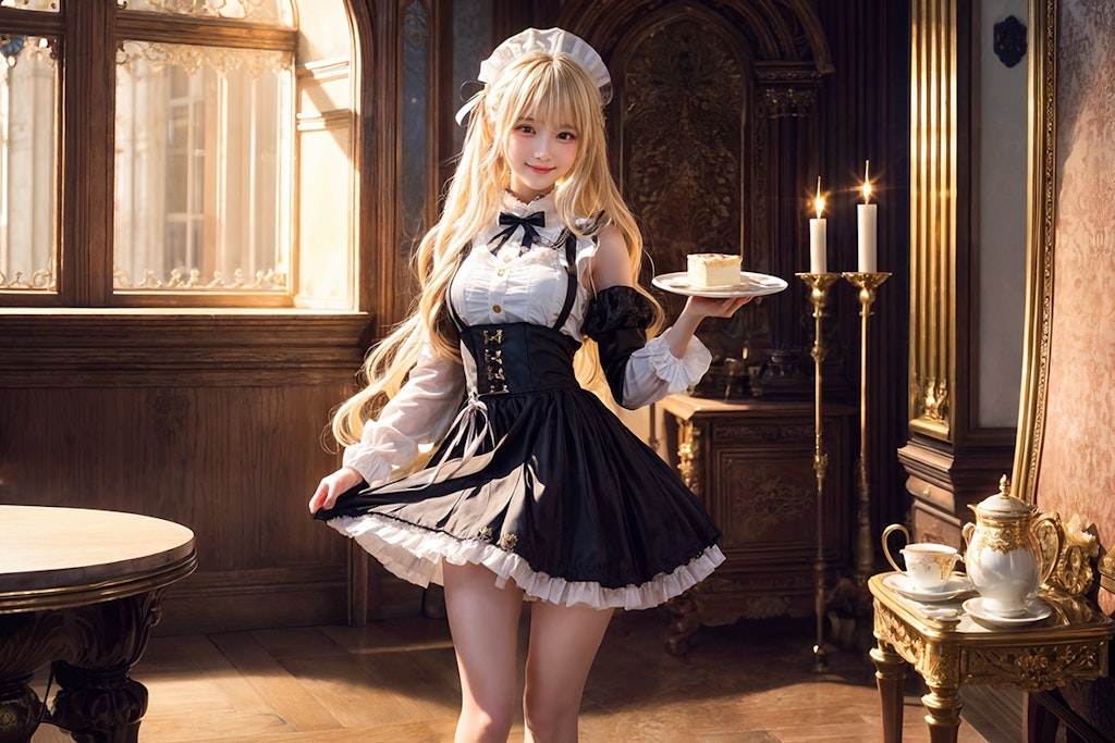 メイドの休息