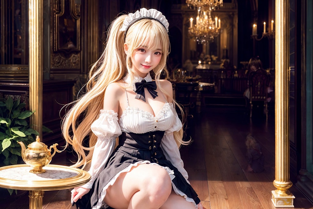 メイドの休息