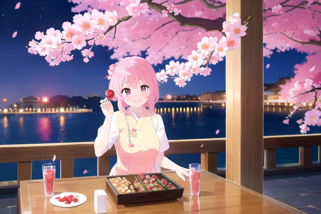 夜桜パーティー