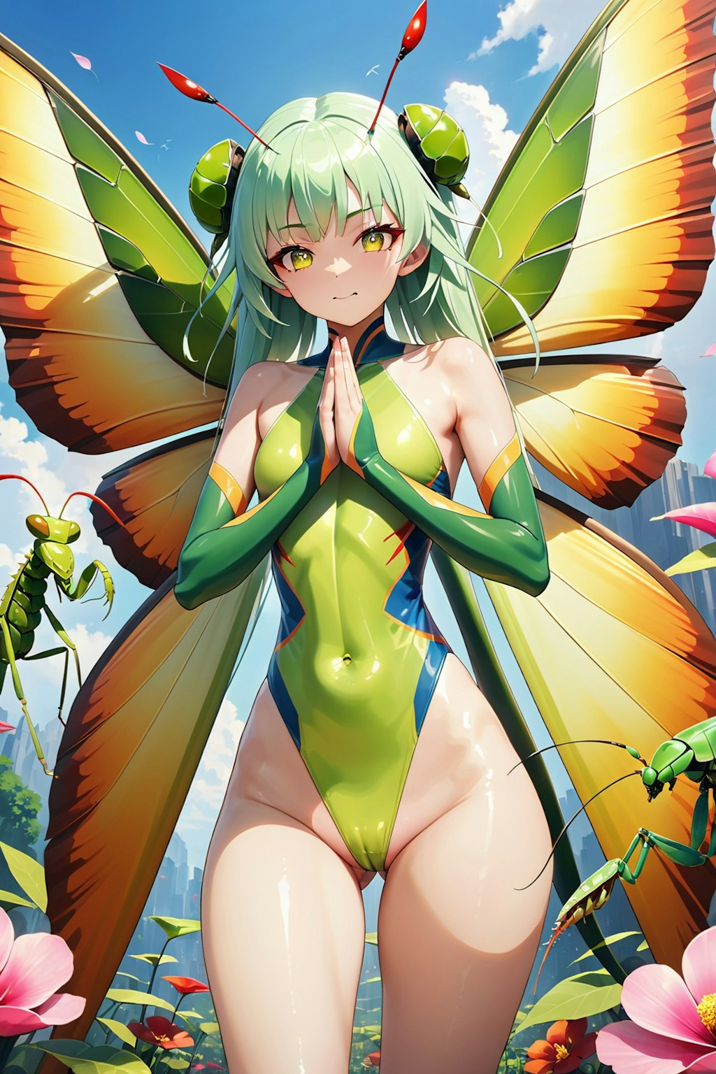 カマキリ娘