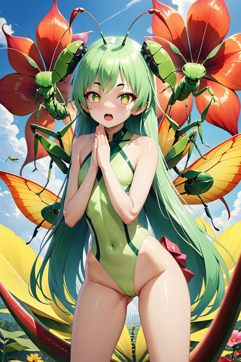 カマキリ娘