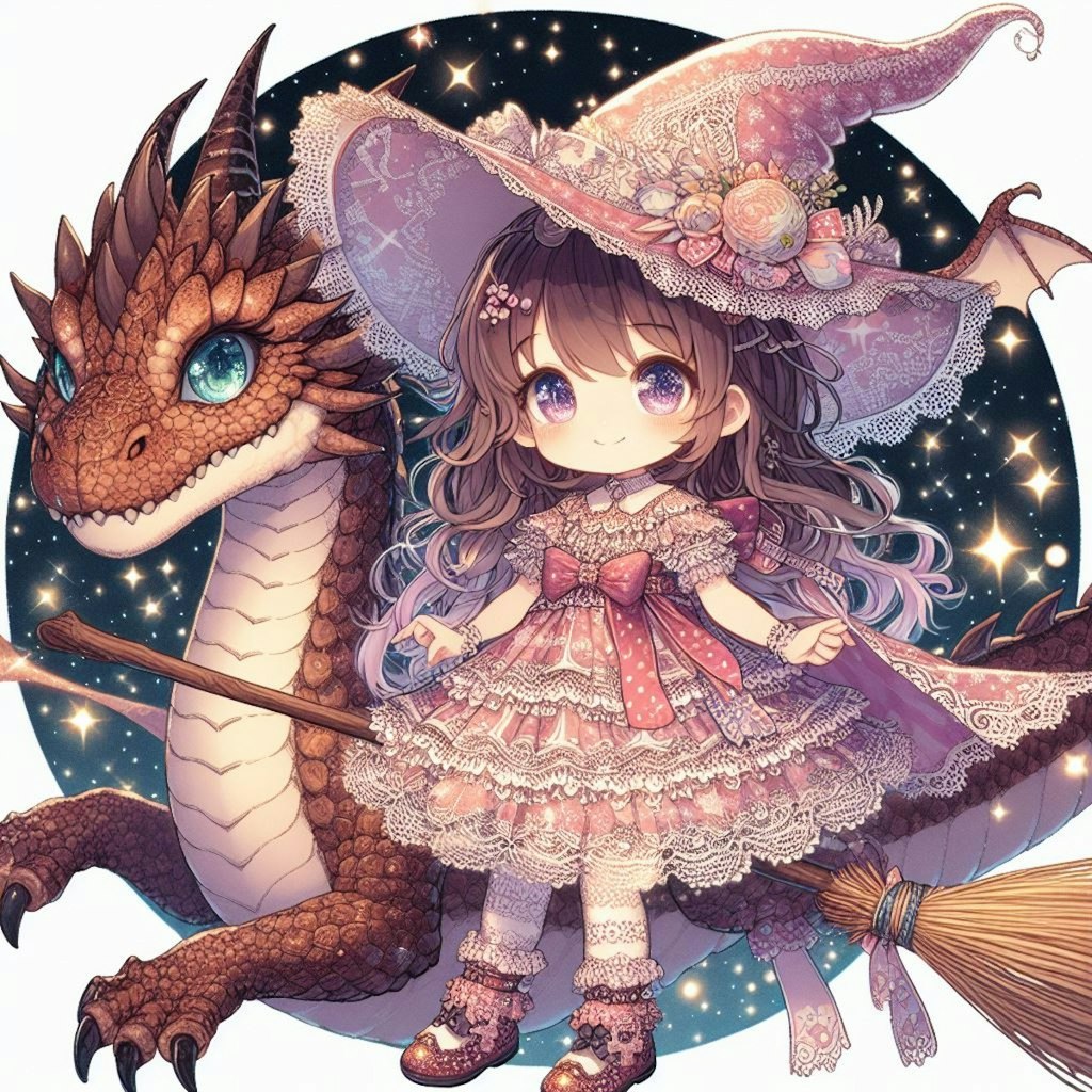 ドラゴンと魔女っ子の絆