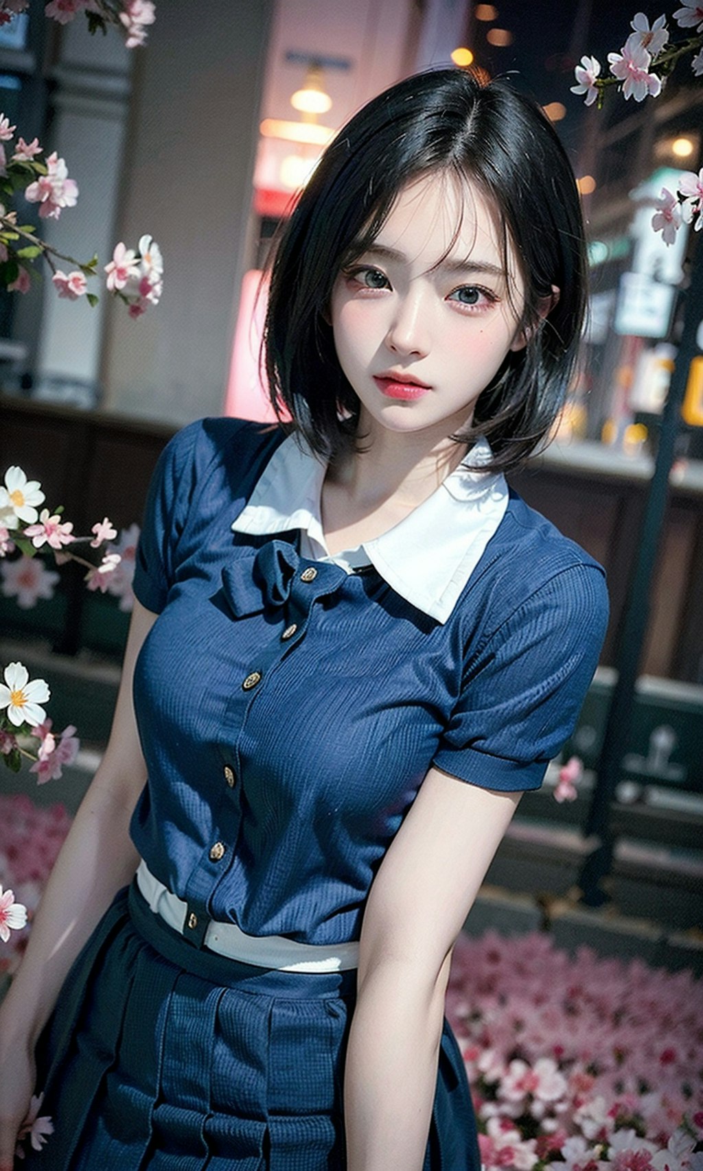 sakura girl,