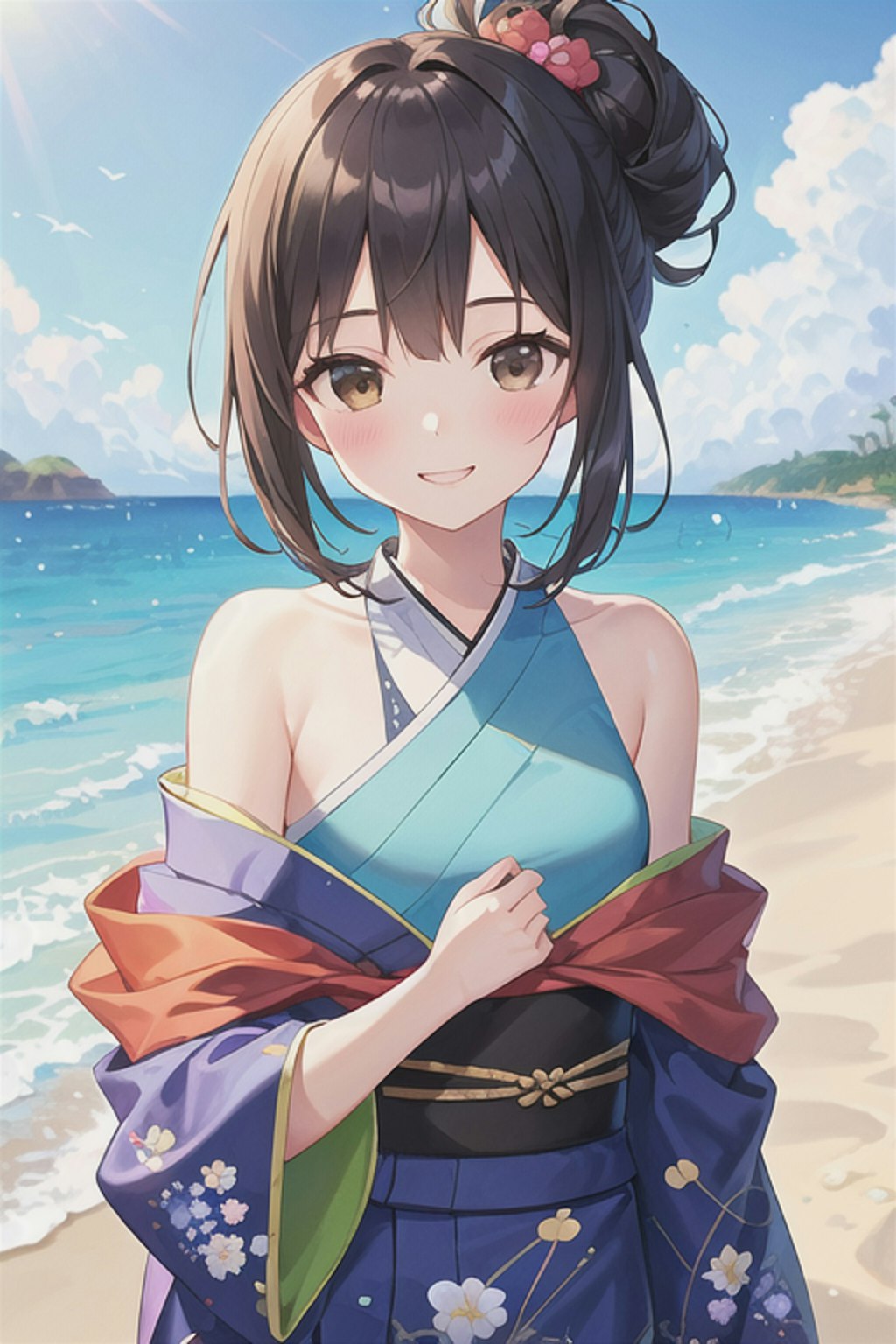 みんなでビーチ！