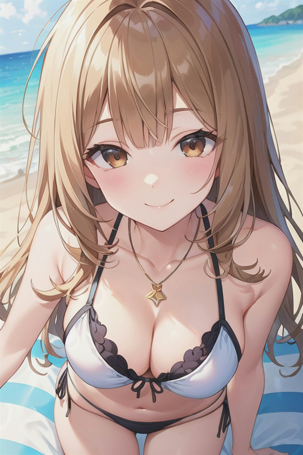 みんなでビーチ！