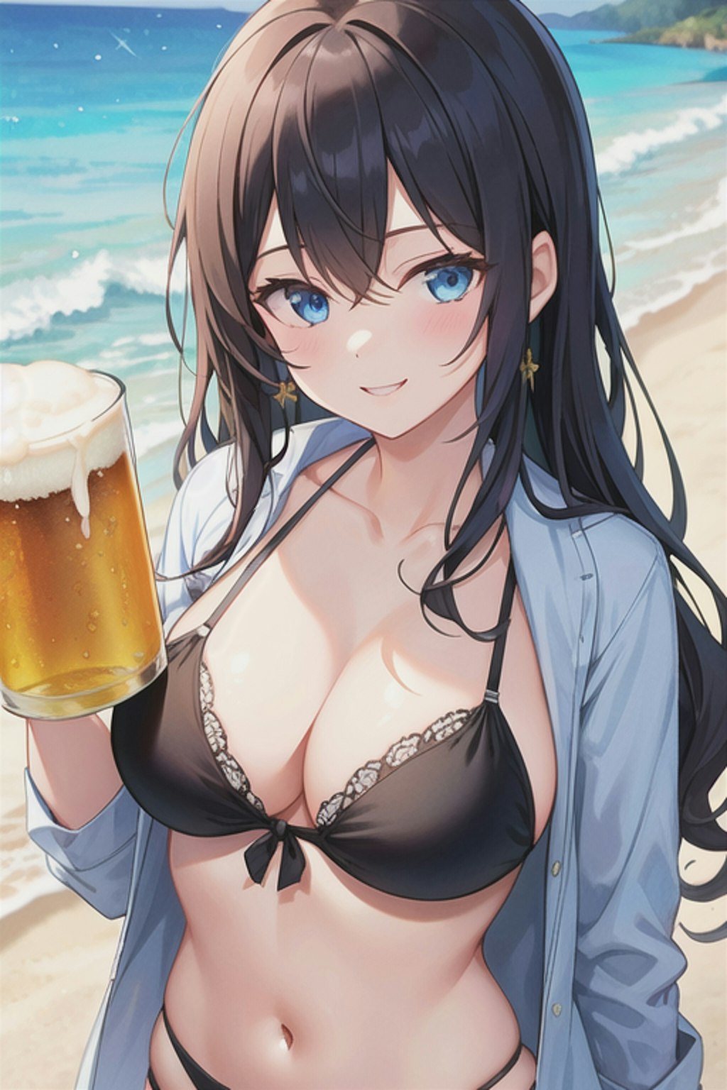 みんなでビーチ！